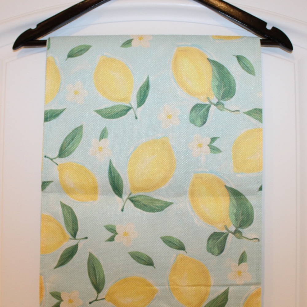 Lemons table runner (13” x 120”) (NWOT) - Picture 6 of 7